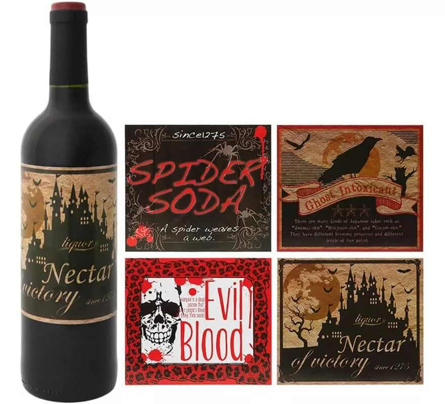 Translation missing: fr.Pack de 4 Pegatinas para botellas