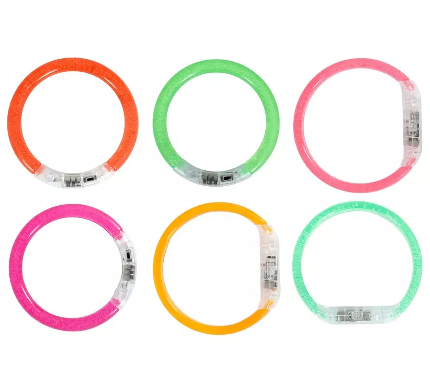 Translation missing: fr.Pack de 4 Pulseras Led de 8 cm en colores surtidos