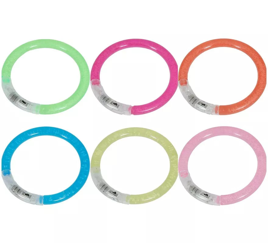 Translation missing: fr.Pack de 4 Pulseras Led de 8 cm en colores surtidos
