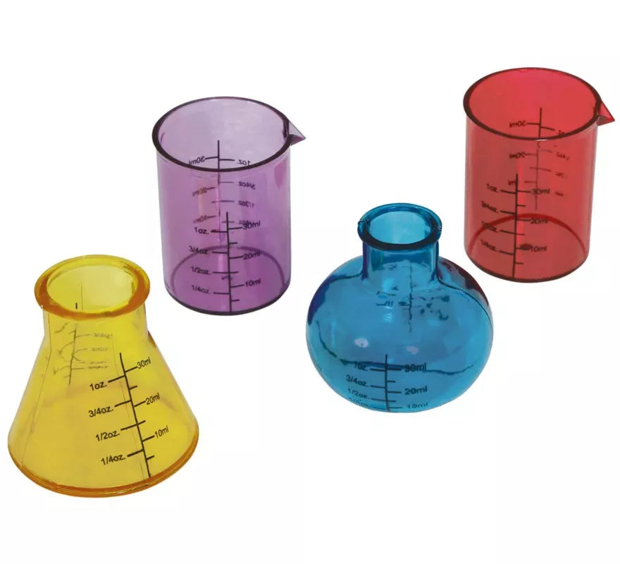 Translation missing: fr.Pack de 4 Vasitos de Laboratorio de 6 cm