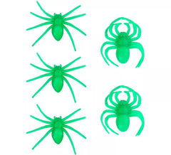Pack de 5 araignées fluorescentes
