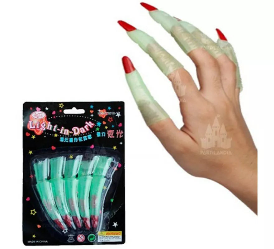 Translation missing: fr.Pack de 5 Fundas de Uñas de Bruja Fluorescente