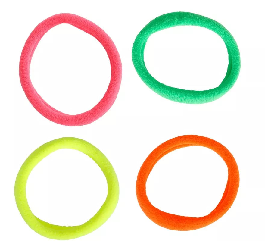 Translation missing: es.Pack de 5 Gomas Neón para Pelo en colores surtidos
