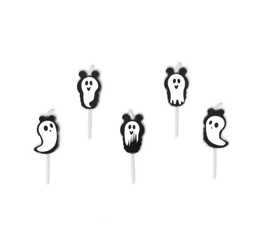 Translation missing: fr.Pack de 5 Velas Fantasma de 2,5x4 cm