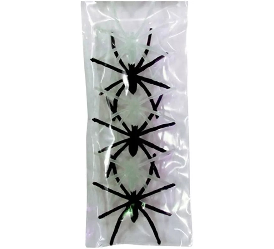 Translation missing: fr.Pack de 6 Arañas negras y fluorescentes surtidas