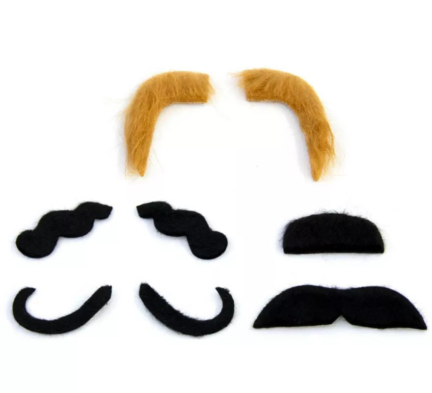 Translation missing: fr.Pack de 6 Bigotes Surtidos