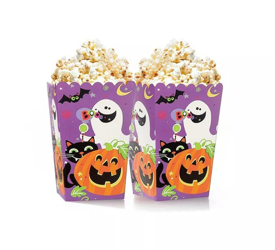 Translation missing: fr.Pack de 6 Cajas de Palomitas Print Noche de Halloween