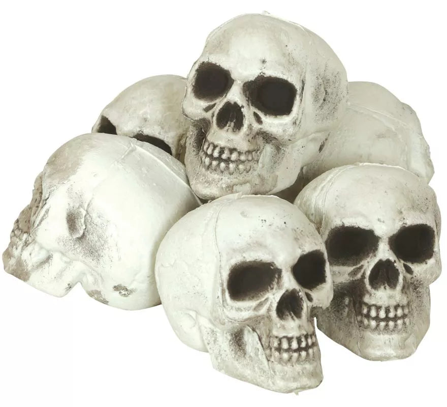 Translation missing: fr.Pack de 6 Calaveras 8 cm