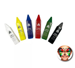 Pack de 6 cires plates pour le visage Fx
