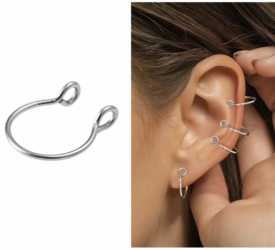 Translation missing: fr.Pack de 6 Piercings metálicos