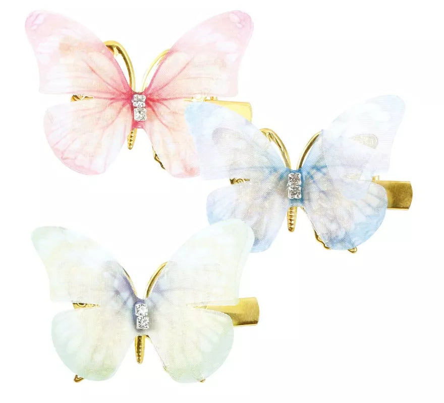 Translation missing: fr.Pack de 6 Pinzas Mariposas de 5 cm en colores surtidos