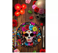 Pack de 6 assiettes colorées Catrina 23 cm