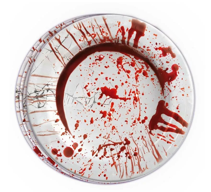 Translation missing: fr.Pack de 6 Platos con Sangre 23 cm
