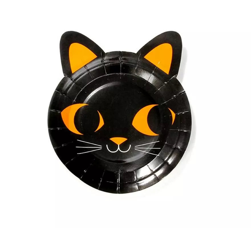 Translation missing: fr.Pack de 6 Platos Gato negro