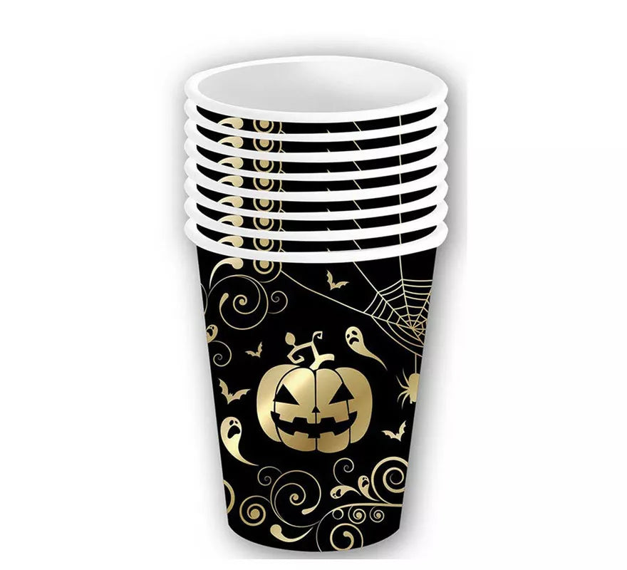 Translation missing: fr.Pack de 6 Vasos Calabaza Oro de 240 ml (9 cm)