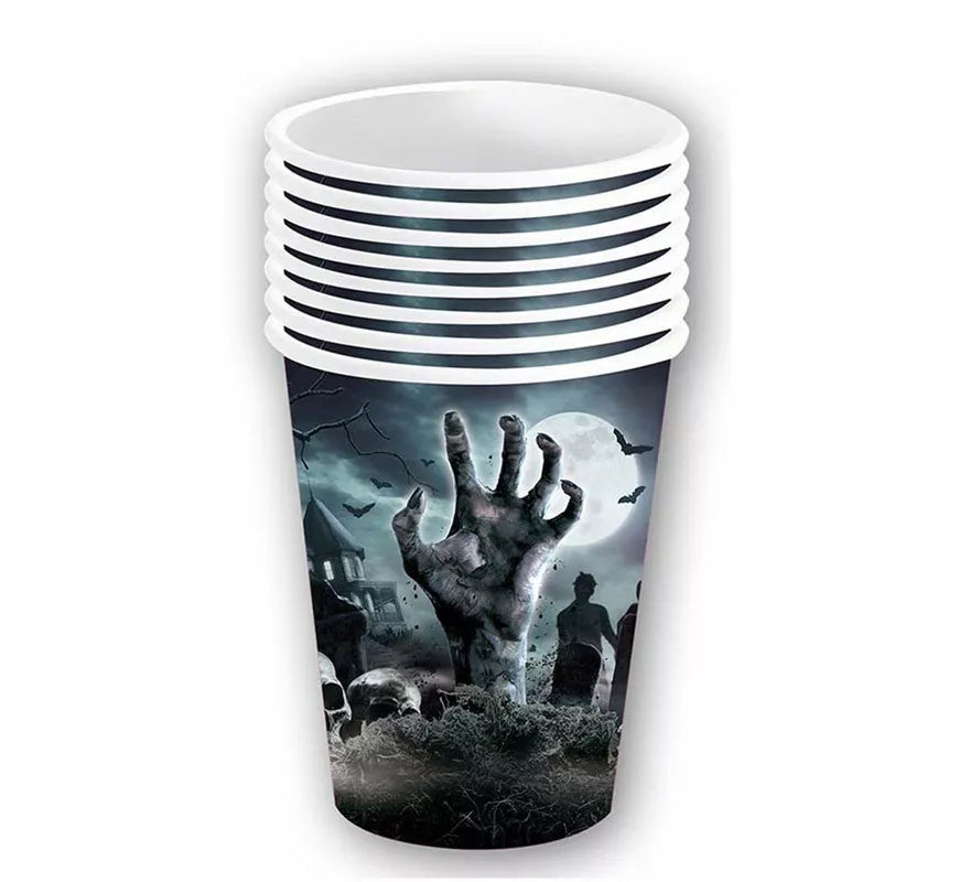 Translation missing: fr.Pack de 6 Vasos Cementerio de 240 ml (9 cm)