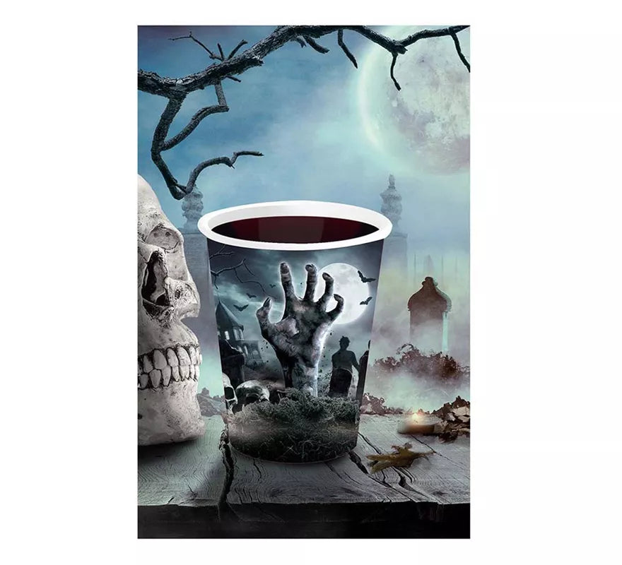 Pack de 6 Vasos Cementerio de 355 ml (11 cm)