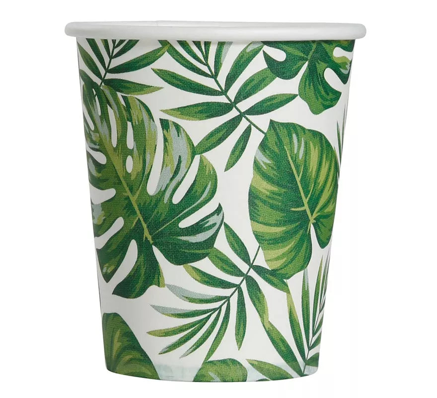 Translation missing: fr.Pack de 6 Vasos con estampado de hojas