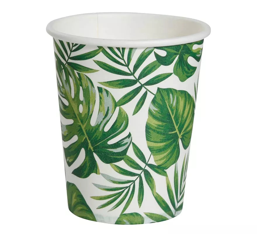 Translation missing: fr.Pack de 6 Vasos con estampado de hojas
