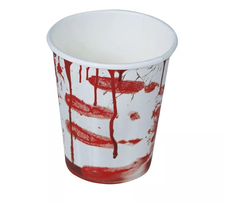 Translation missing: es.Pack de 6 Vasos con Sangre 10 cm
