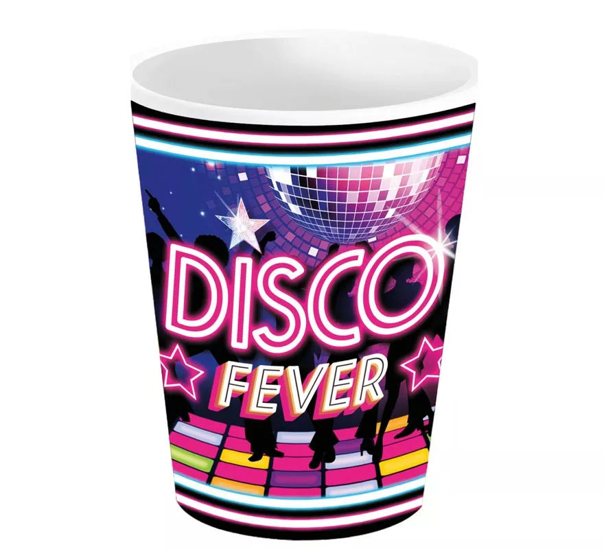 Translation missing: fr.Pack de 6 Vasos Disco Fever de 240 ml/9 cm
