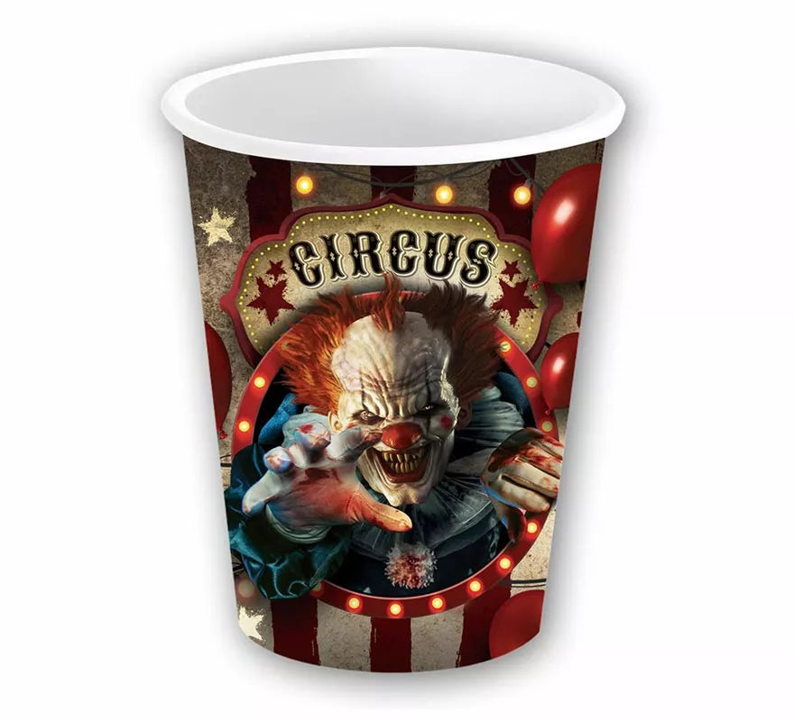 Translation missing: fr.Pack de 6 Vasos Payaso de 240 ml (9 cm)
