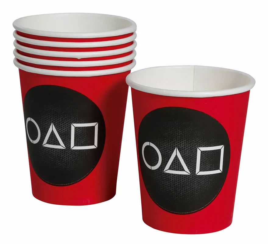 Translation missing: fr.Pack de 6 Vasos The Gamer de 240 ml (9 cm)