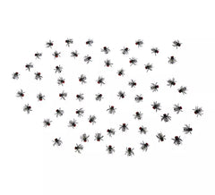 Pack de 60 mouches de 1,5x1,5 cm