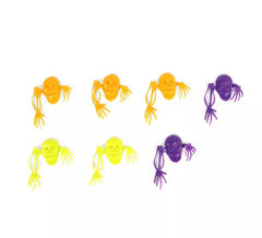 Pack de 7 squelettes décoratifs multicolores