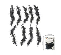 Pack de 8 mille-pattes noirs
