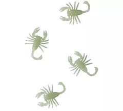 Pack de 8 Scorpions Glow in the Dark de 6 cm
