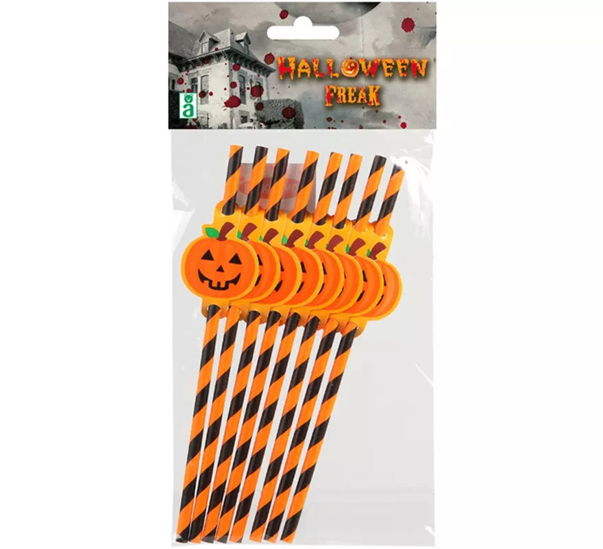 Translation missing: fr.Pack de 8 Pajillas con Calabaza 25X13 cm