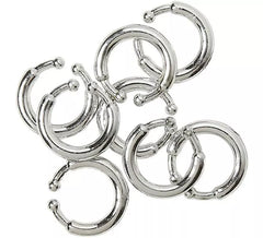 Pack de 8 piercings à clipser