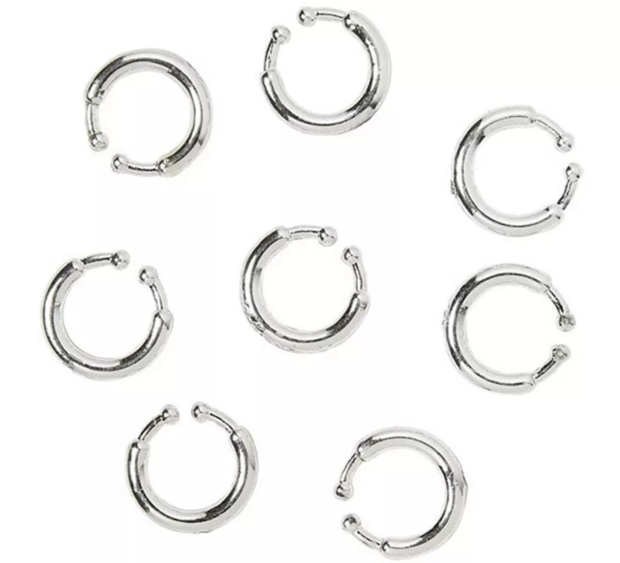 Translation missing: fr.Pack de 8 Piercings Clip-On