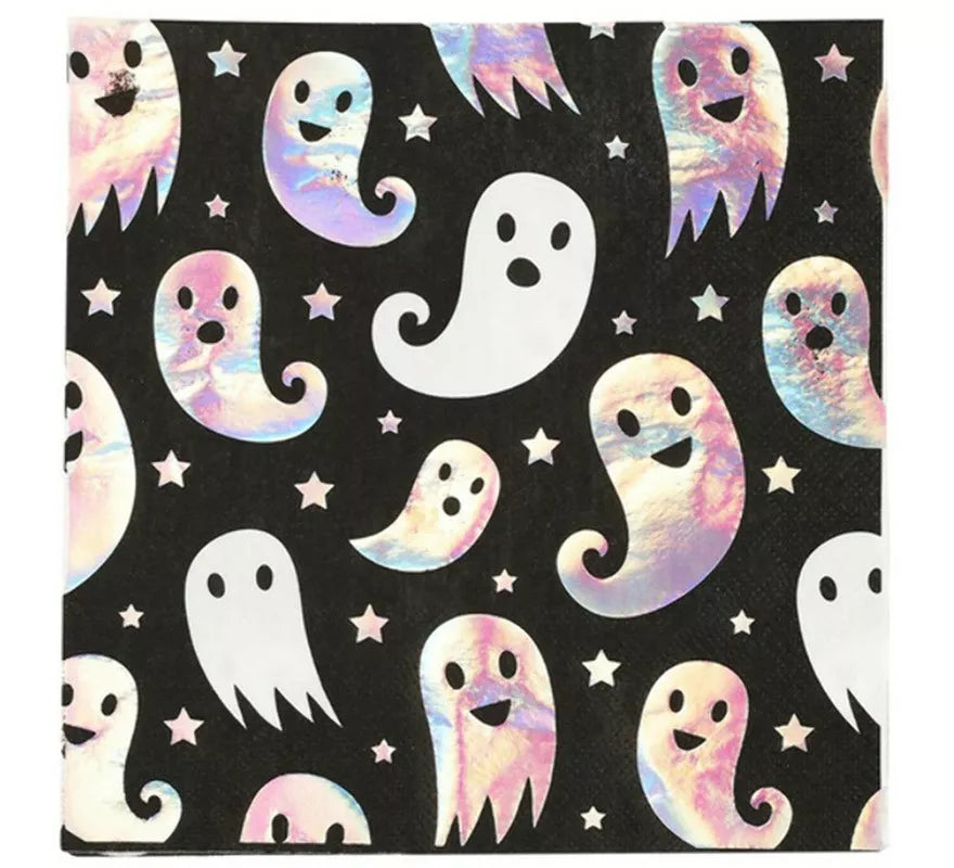Translation missing: fr.Pack de 8 Servilletas de Fantasmas