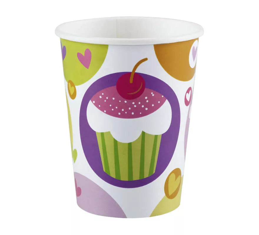 Translation missing: fr.Pack de 8 Vasos de 266 ml. de Cupcake