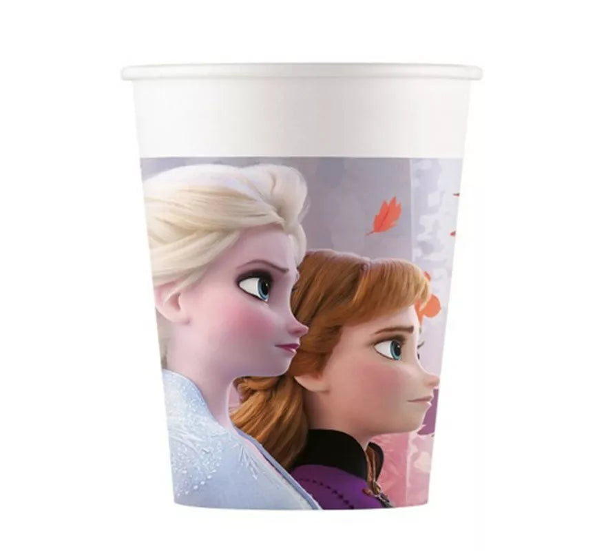 Translation missing: fr.Pack de 8 Vasos de Frozen 2 de Cartón de 200 ml