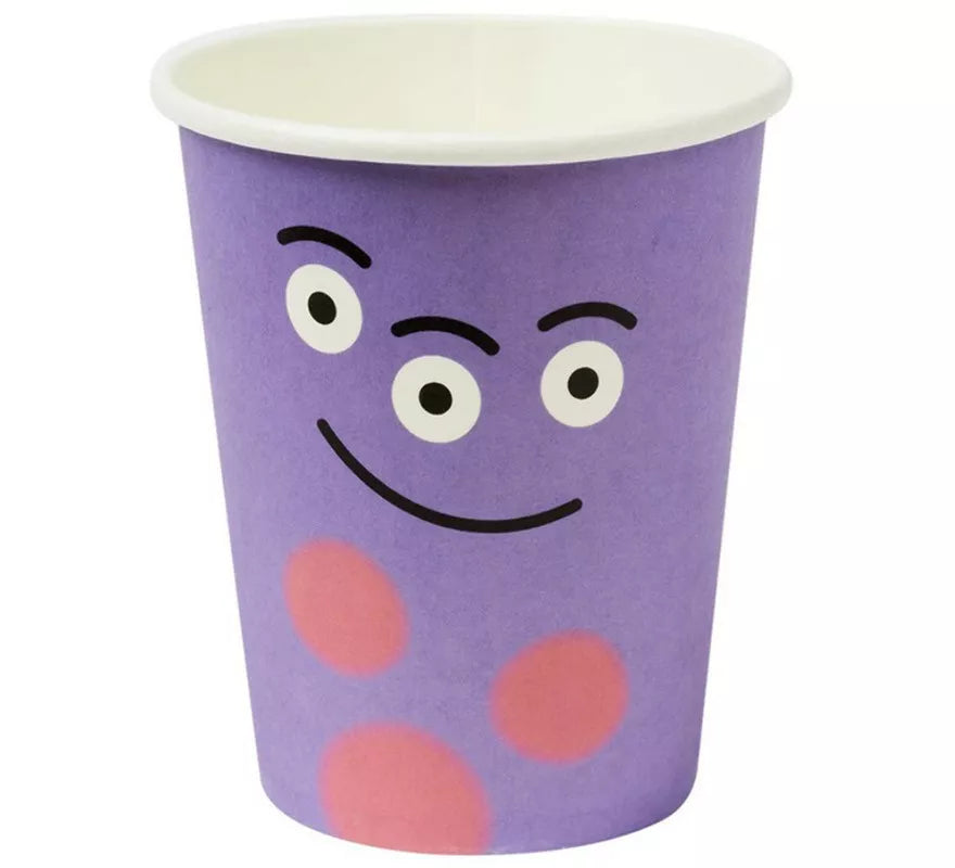 Translation missing: fr.Pack de 8 Vasos de Monstruo Morado