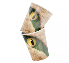 Pack de 8 verres Dinosaure de 266 ml