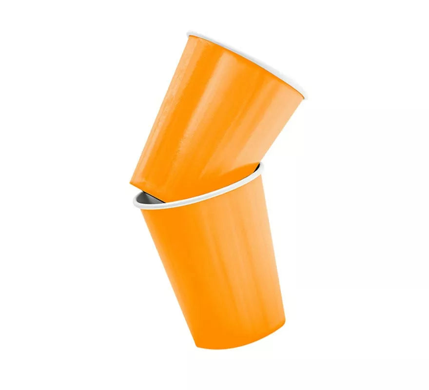 Translation missing: fr.Pack de 8 Vasos naranja de 266 ml