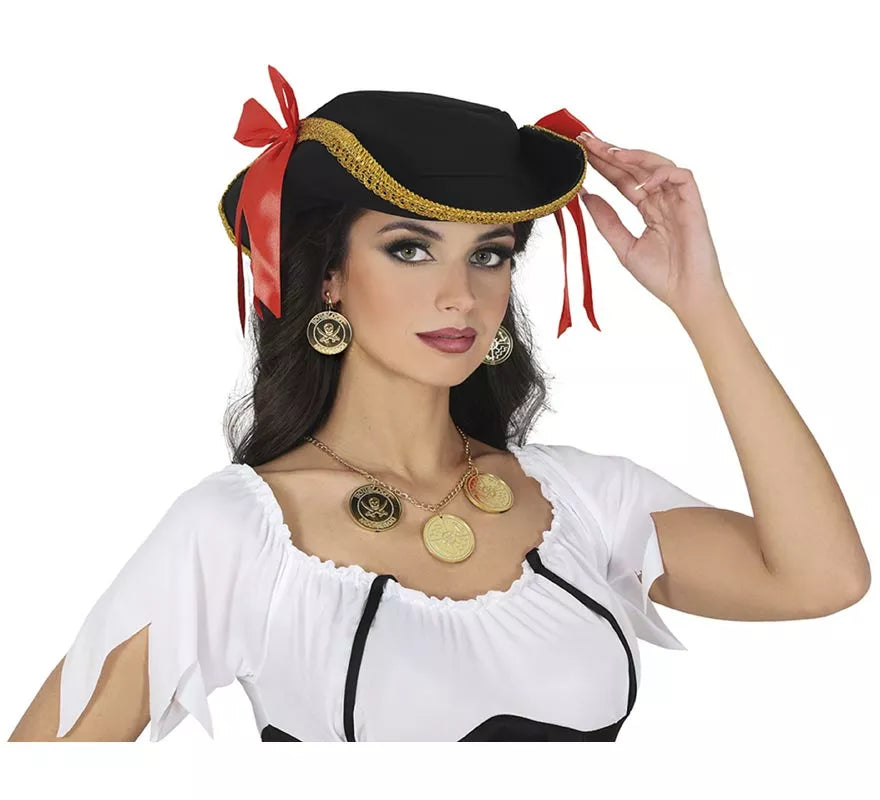 Translation missing: fr.Pack de Collar y Pendientes de Monedas Pirata