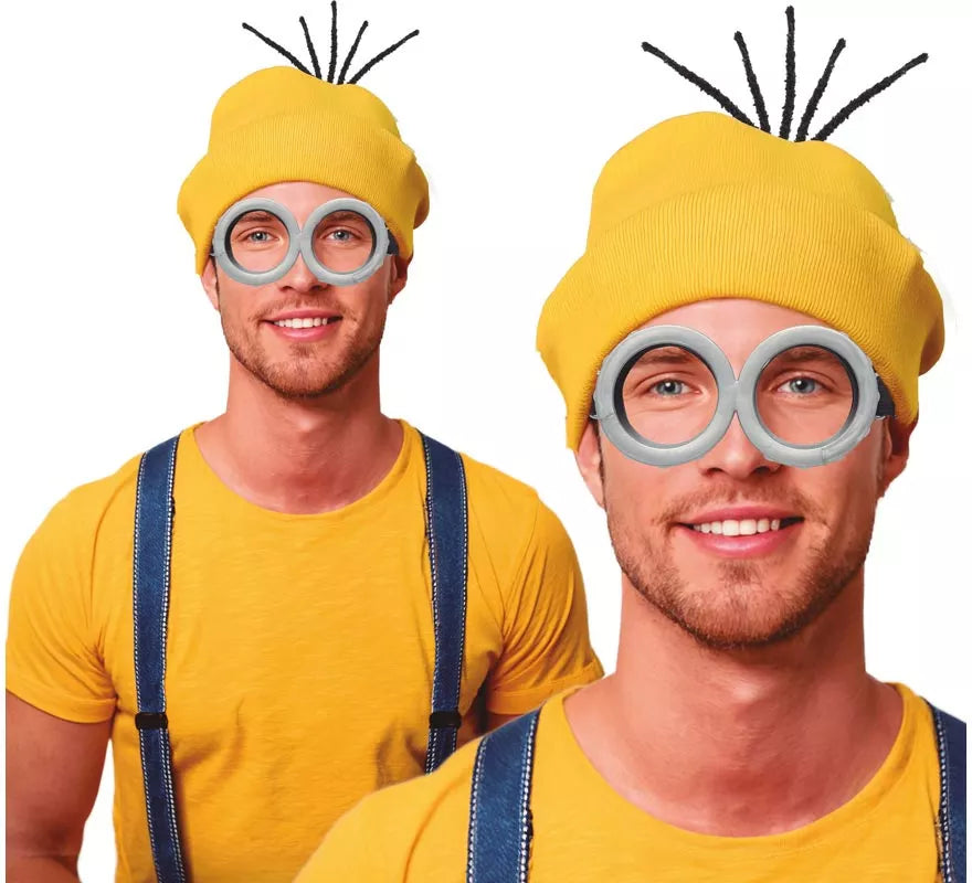 Translation missing: fr.Pack de Gorro y Gafas de Ayudante de Villano para adultos