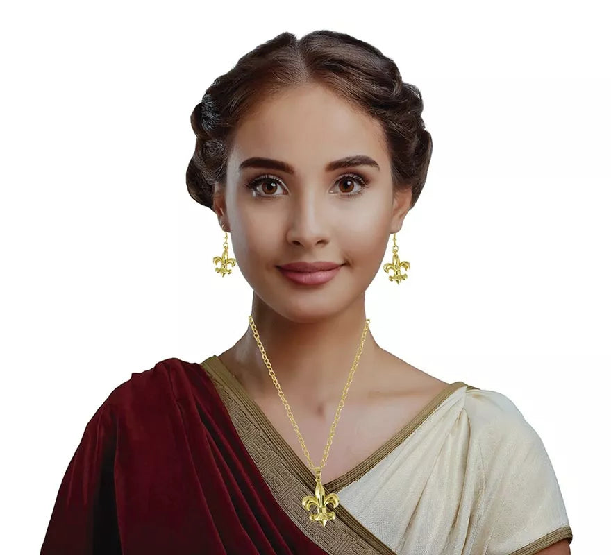 Translation missing: fr.Pack de Joyas Romanas: Collar y Pendientes