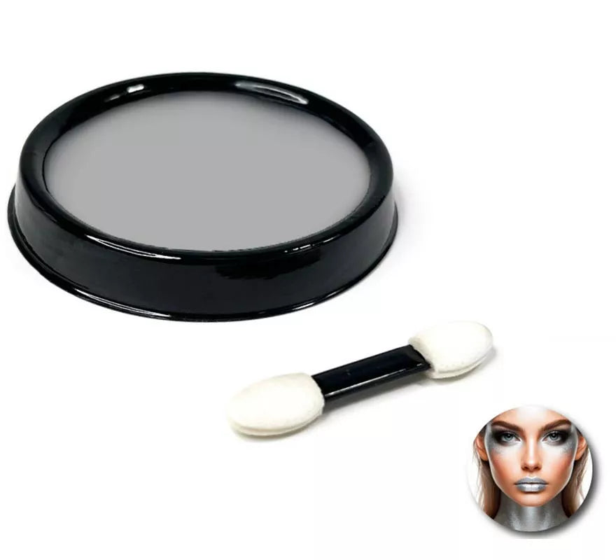 Translation missing: fr.Pack de Maquillaje al agua plateado con brocha