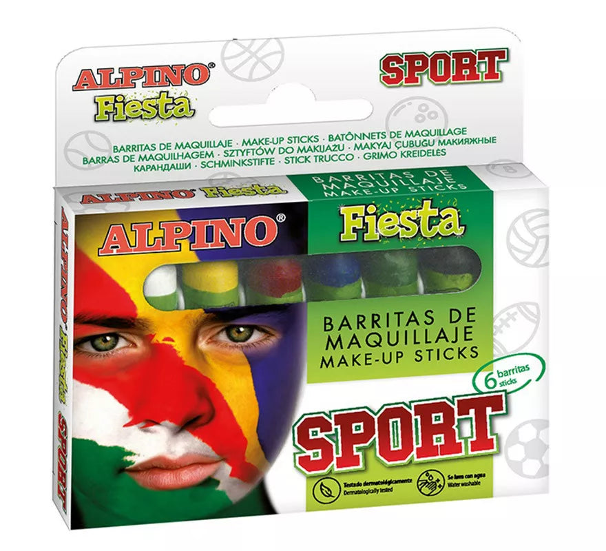 Translation missing: fr.Pack de Maquillaje Sport 6 colores de 5 grs