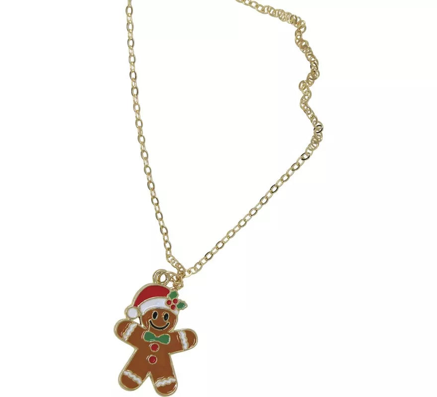 Translation missing: fr.Pack de Pendientes y Collar de Muñeco de Jengibre