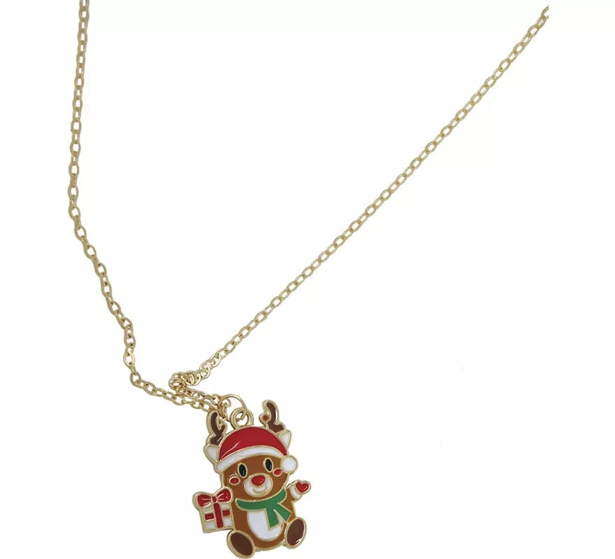 Translation missing: fr.Pack de Pendientes y Collar de Reno