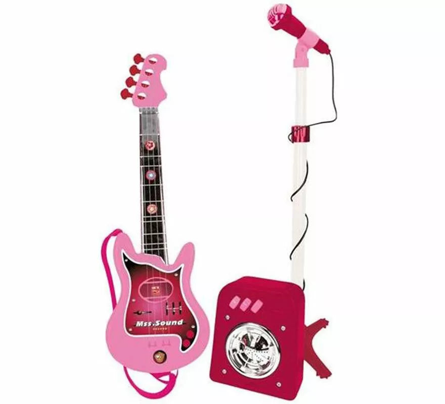 Translation missing: fr.Pack Flash Micrófono, Bafle y Guitarra para niña