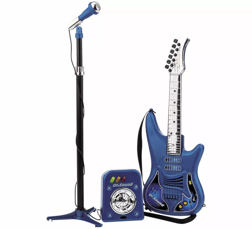 Translation missing: fr.Pack Guitarra, Micrófono y Bafle para niño