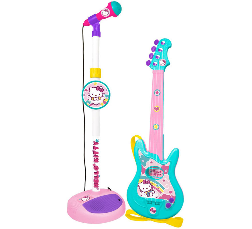 Translation missing: fr.Pack Guitarra y Micrófono Hello Kitty